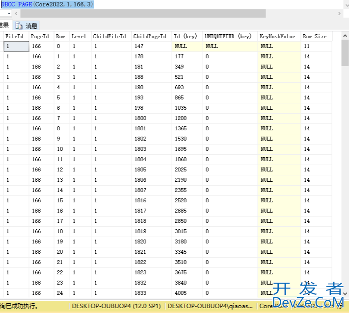 SQL Server索引结构的具体使用