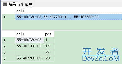 SQL Server一个字符串拆分多行显示或者多行数据合并成一个字符串