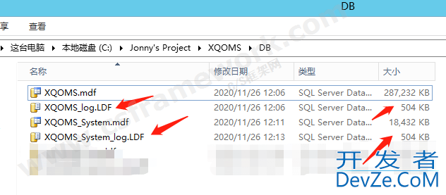 清除SQL Server数据库日志(ldf文件)的方法汇总