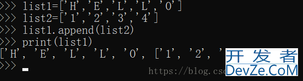 python列表添加元素append(),extend(),insert(),+list的区别及说明