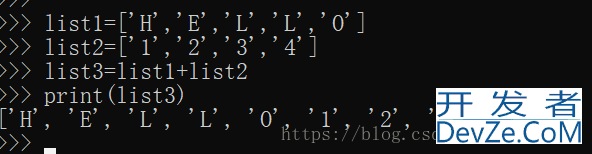 python列表添加元素append(),extend(),insert(),+list的区别及说明