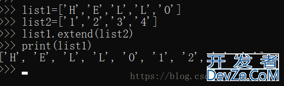 python列表添加元素append(),extend(),insert(),+list的区别及说明