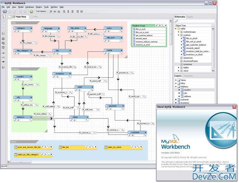 How do I register an mysql database?