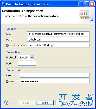 Access Git Repository using Eclipse and Netbeans Plugins with LDAP Users