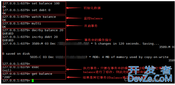 Redis中的配置文件，数据持久化，事务