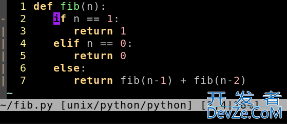 How to comment out a block of Python code in Vim