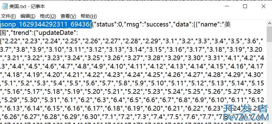 python利用json和pyecharts画折线图实例代码