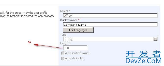 Edit existing Profile Properties in sharepoint?