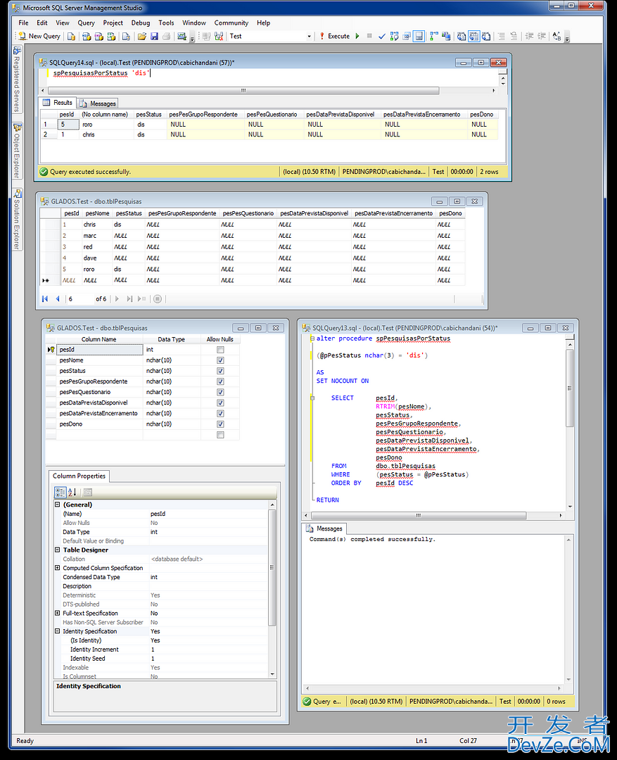 T-SQL SQL Server - Stored Procedure with parameter