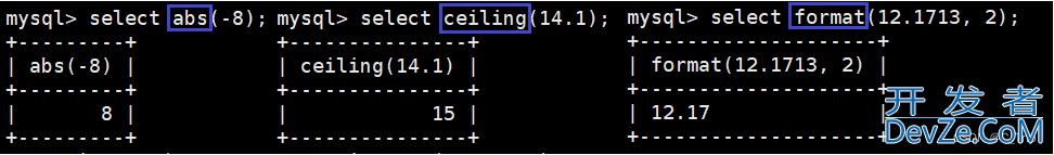 MySQL常见内置函数以及其使用教程