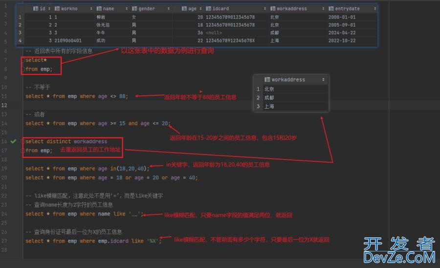 SQL通用语法以及分类图文详解