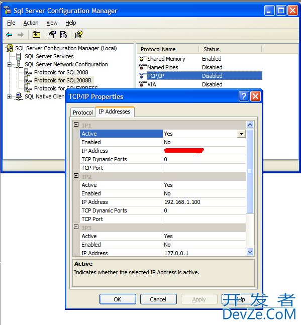 What port is my SQL2008 instance running on?