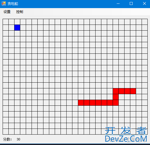 C#游戏开发之实现贪吃蛇游戏