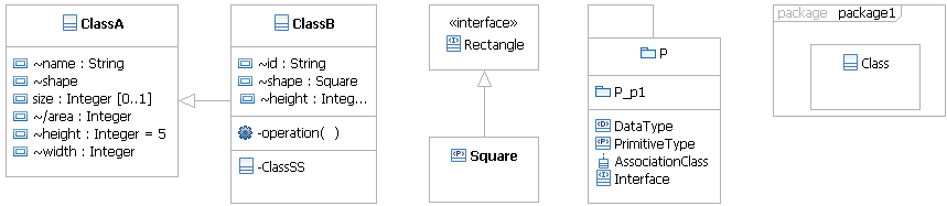 Can I hide the getter and setter methods in the UML2's view?