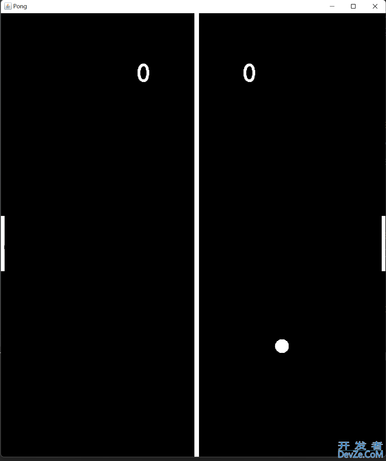 基于Java Swing制作一个Pong小游戏