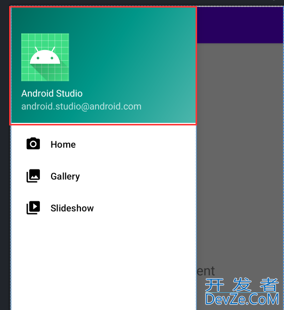 Android DrawerLayout布局与NavigationView导航菜单应用