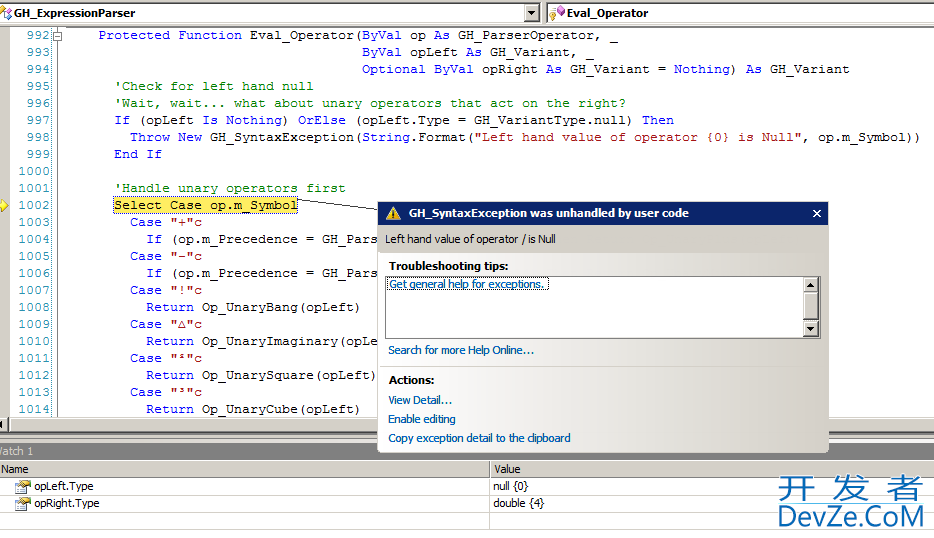 VS2008 debugger breaks at unwanted line