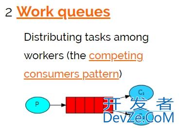 RabbitMQ实现Work Queue工作队列的示例详解