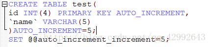 MySQL数据库常用命令小结