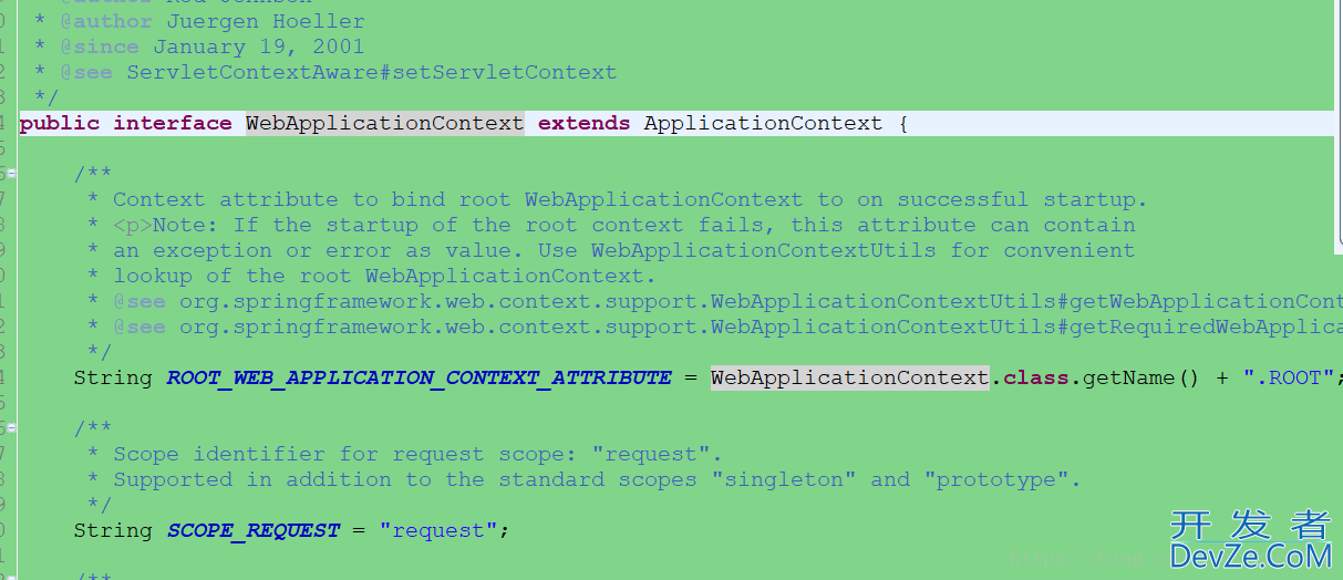 springboot如何获取applicationContext servletContext