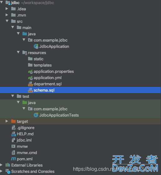 SpringBoot启动并初始化执行sql脚本问题