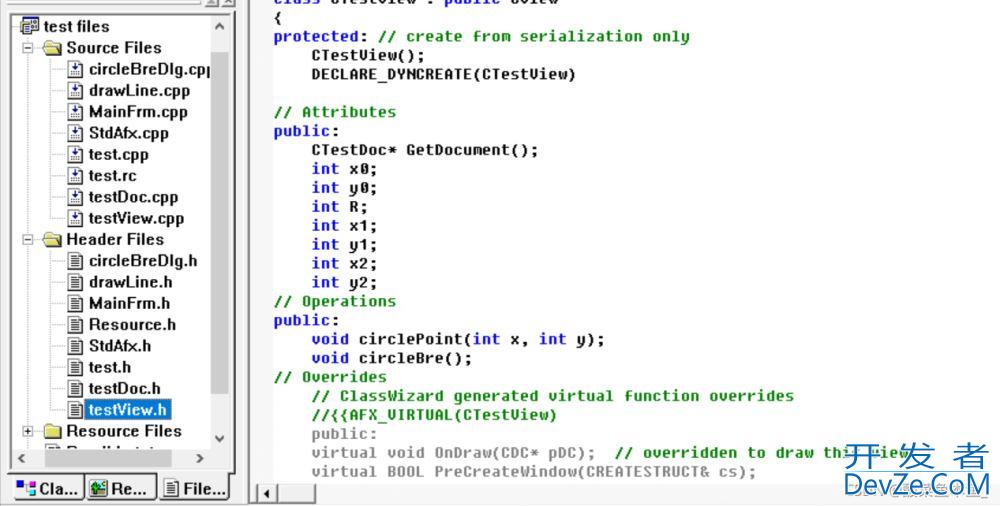 VC++6.0实现直线扫描转换的图文教程