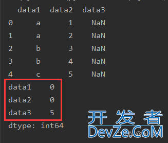 Pandas数据清洗函数总结