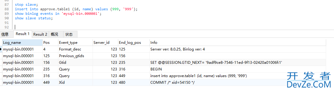 Mysql双主搭建的方法步骤