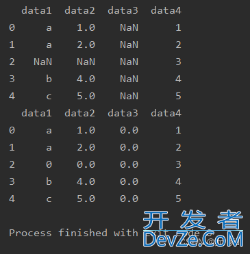 Pandas数据清洗函数总结