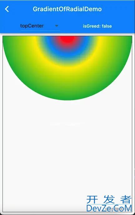 Flutter开发技巧RadialGradient中radius计算详解