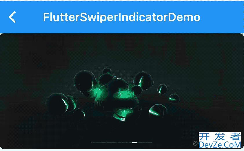 flutter开发技巧自定页面指示器PageIndicator详解