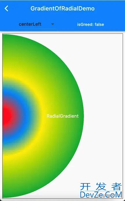 Flutter开发技巧RadialGradient中radius计算详解