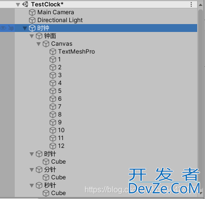 Unity3D应用之时钟与钟表小组件的使用教程