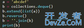 python方法如何实现字符串反转