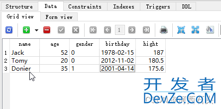 C#手动操作DataGridView使用各种数据源填充表格实例