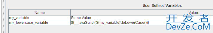 In JMeter and BeanShell, how can I make a variable lowercase?