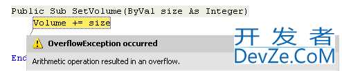 Arithmetic operation resulted in an overflow. (Adding integers)