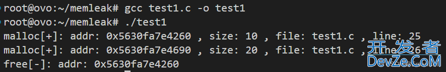 C/C++实现内存泄漏检测详解