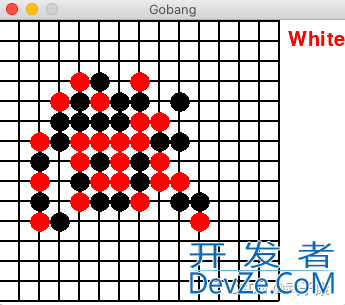 Python+Pygame实现彩色五子棋游戏