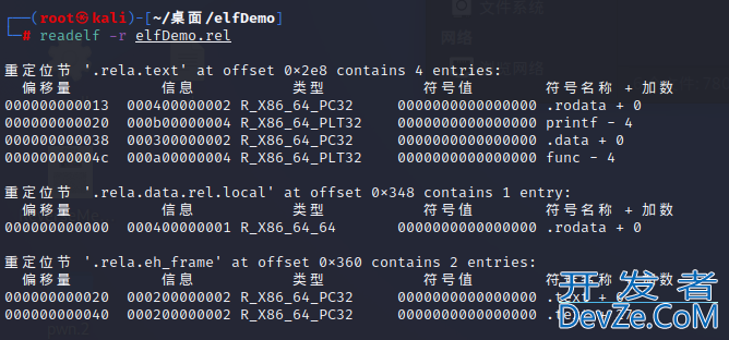 readelf命令读取elf文件的详细信息(推荐)