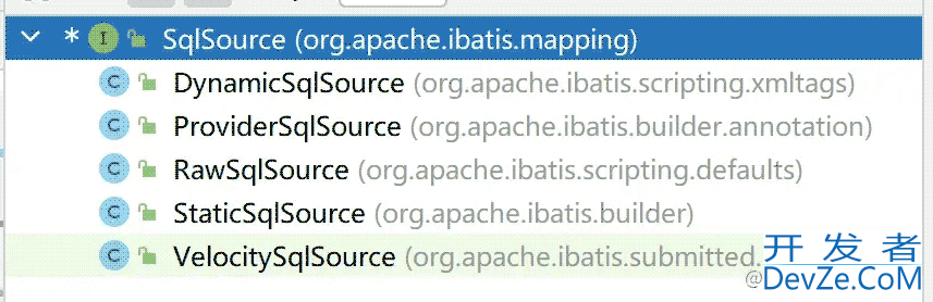 MyBatis SqlSource源码示例解析