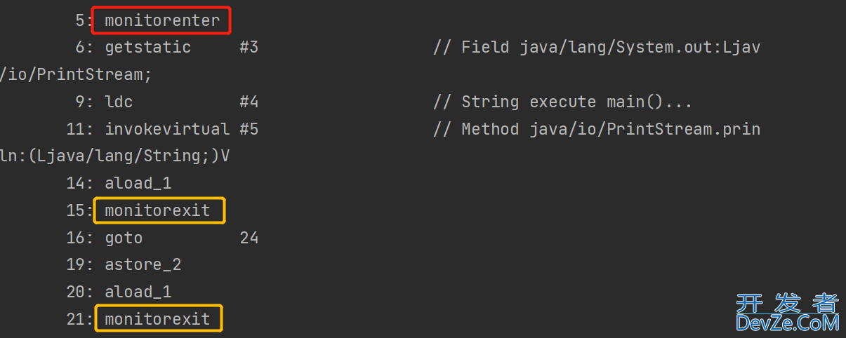 Java synchronized同步关键字工作原理