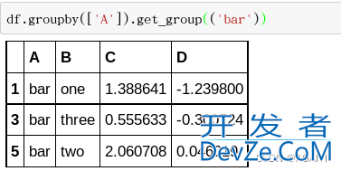 pandas中groupby操作实现