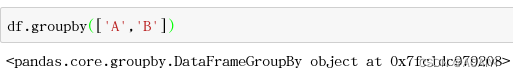 pandas中groupby操作实现