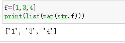 python中数字列表转化为数字字符串的实例代码