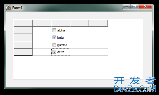 Put a TCheckBox inside a TStringGrid in Delphi