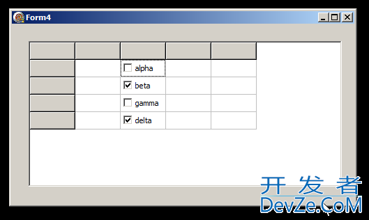 Put a TCheckBox inside a TStringGrid in Delphi