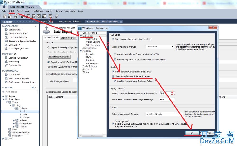 数据库设计工具MySQL Workbench使用教程(超级详细!)