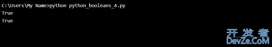 Python入门之布尔值详解