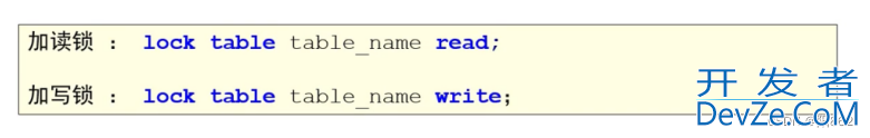 一文带你了解MySQL中的锁机制